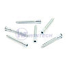 Furniture scr. 5 x 30  2.2p,hex+hole  zp