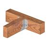 Joist hanger for wood, outside, 60x120.